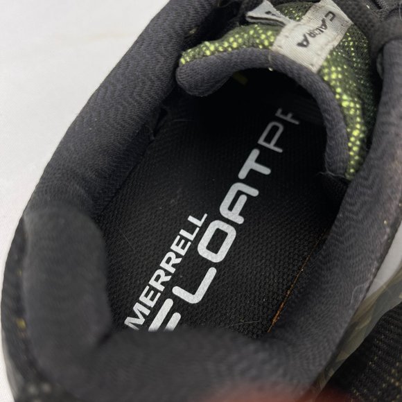 BROOKS Men 10 Caldera 3 Black Grey Trail Runner Athletic Sneakers Merrell Insole - Picture 7 of 9